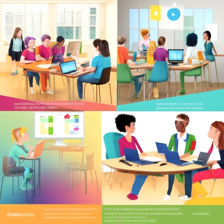 Etudiant travaillant sur un projet IA